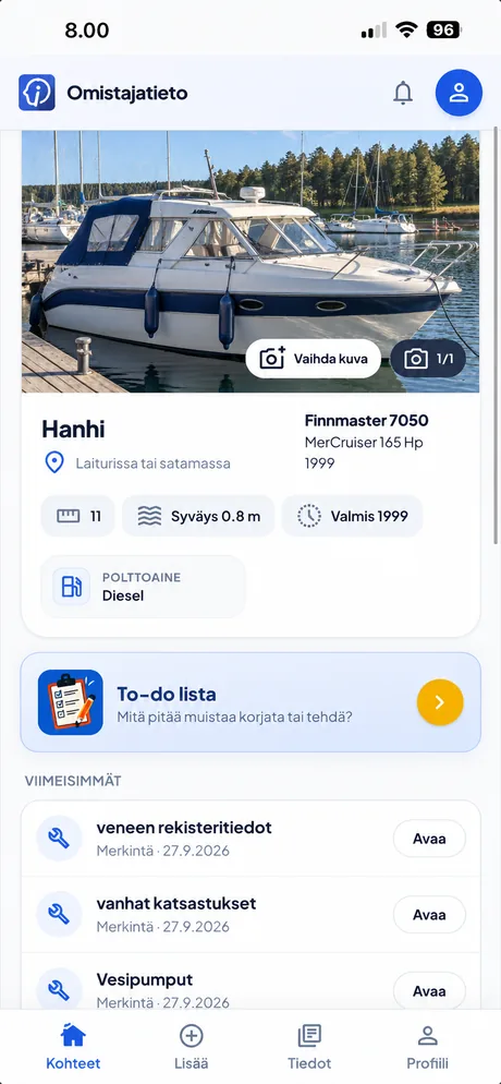 Hanhi • Vene